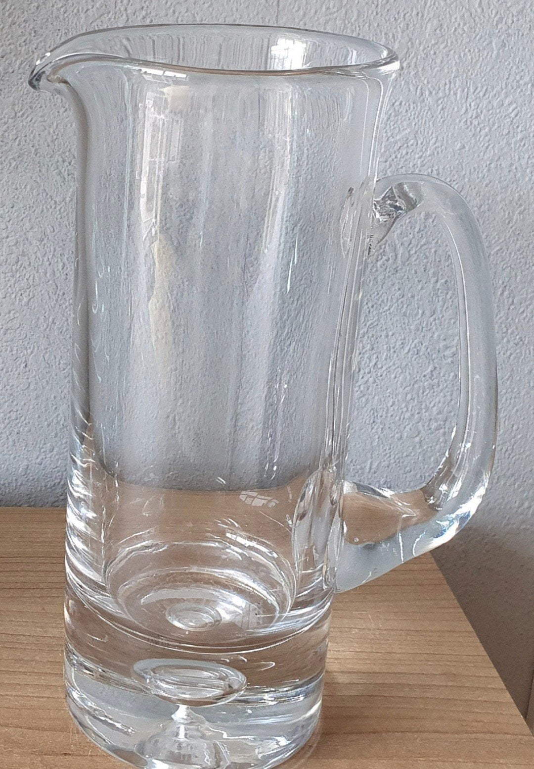 Krosno schenkkan + 6 glazen, Ophalen, Zo goed als nieuw, Glas, Glas of Glazen