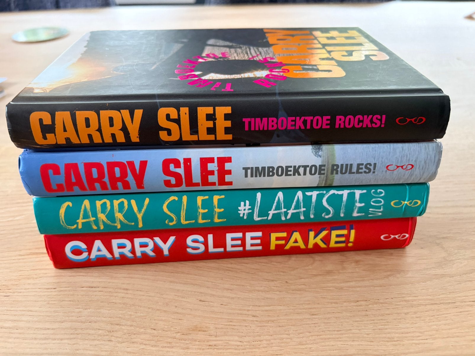 Vier Carry Slee boeken, Ophalen, Gelezen, Non-fictie
