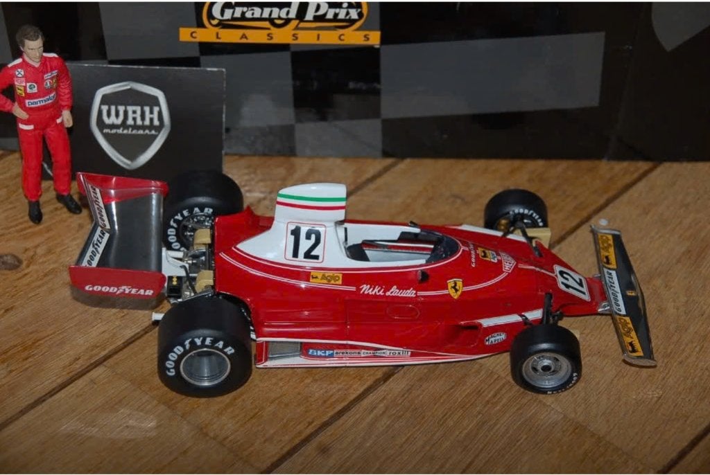 !! SALE !! FERRARI F1 312T NIKI LAUDA #12 Exoto /Figure WRH, Hobby en Vrije tijd, Modelauto's | 1:18, Verzenden, Zo goed als nieuw