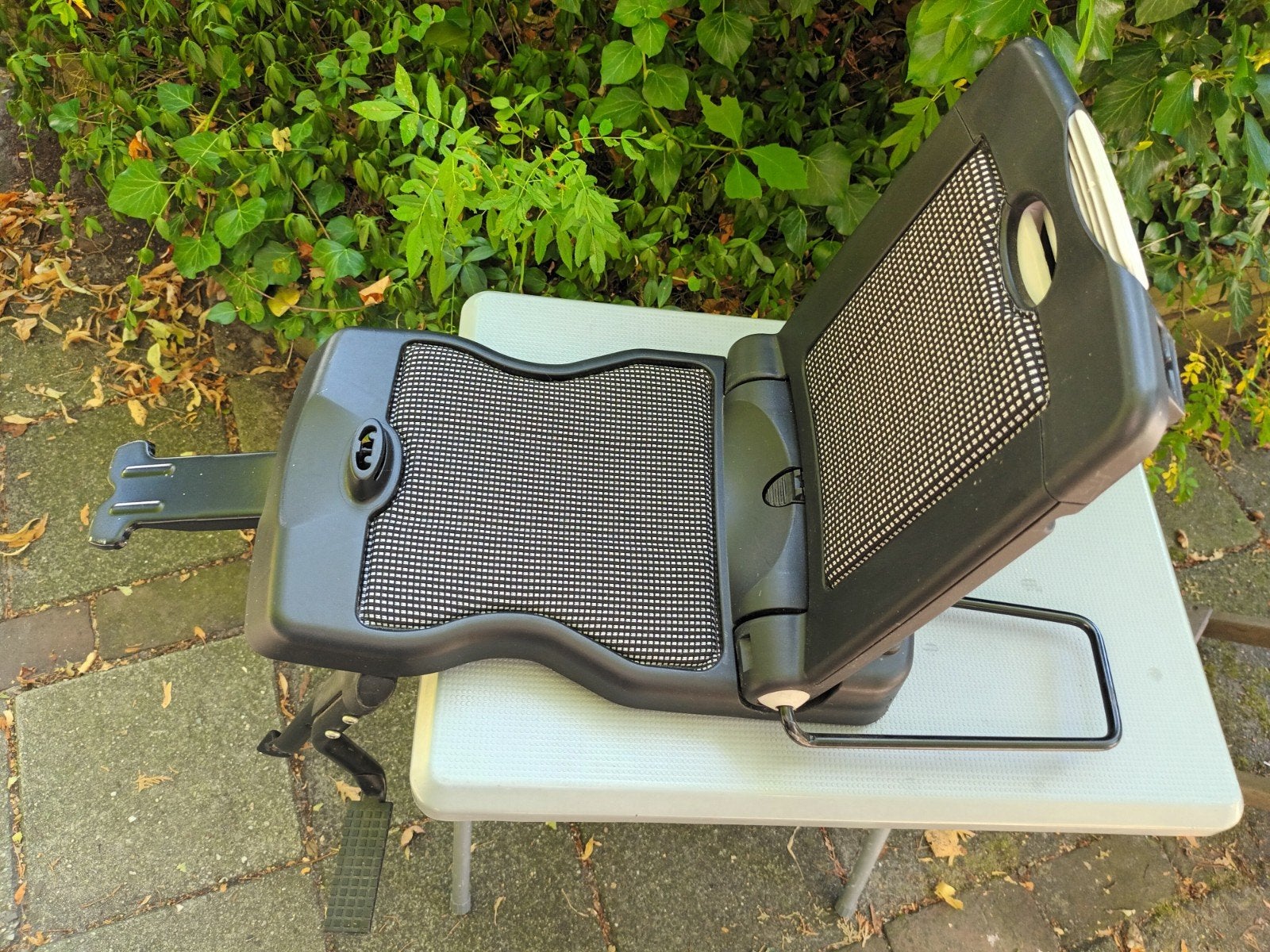 Bobike Junior Inklapbaar Achterzitje - Zwart, Fietsen en Brommers, Fietsaccessoires | Fietsstoeltjes, Achterzitje, 22 t/m 36 kg