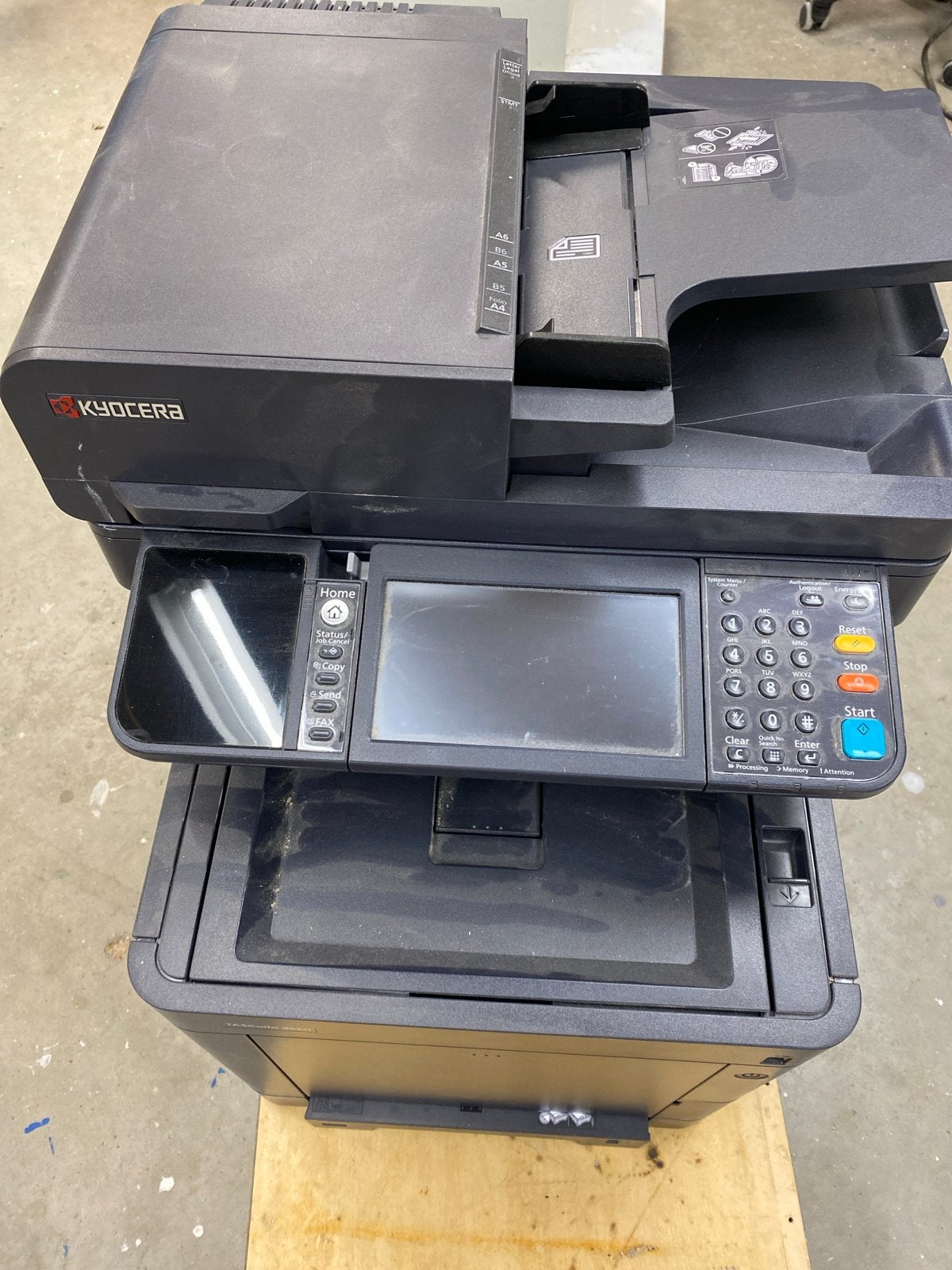 Kyocera All-in-one Laserprinter - Zwart-wit en Kleur, Ophalen, Gebruikt, Faxen, All-in-one