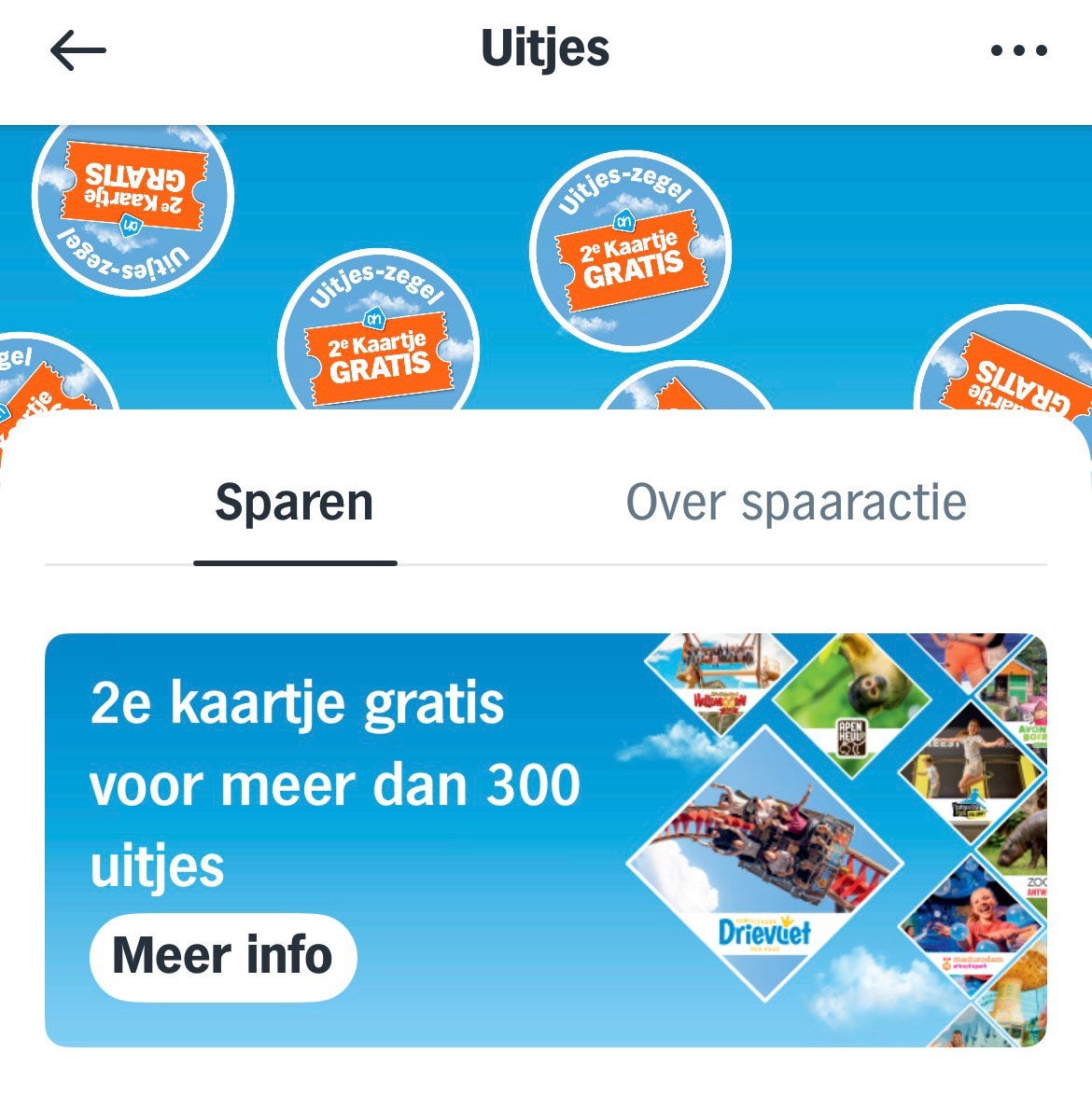 Gratis- Zegels uitjes AH, Albert Heijn, Ophalen