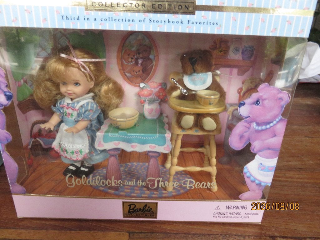 BARBIE ....GOLDILOCKS AND THE THREE BEARS, Verzamelen, Poppen, Verzenden, Nieuw, Pop