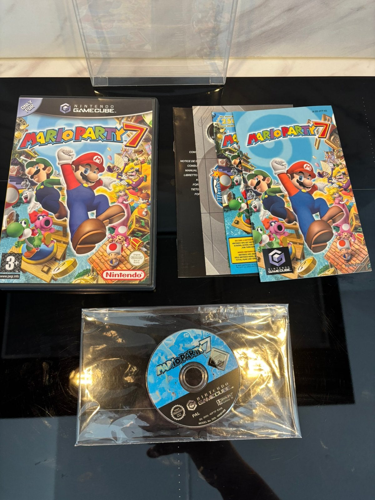 Nintendo Gamecube Mario Party 7, 3 spelers of meer, Ophalen of Verzenden, Zo goed als nieuw, Vanaf 3 jaar