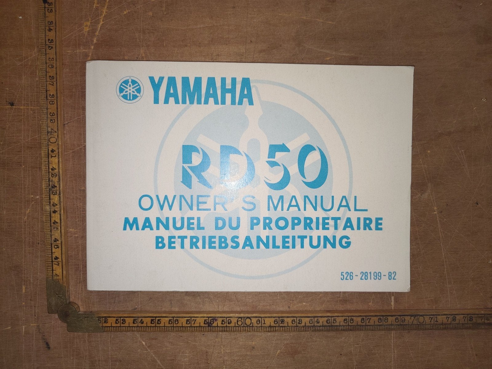 Handleiding Yamaha Rd50 1976, Ophalen of Verzenden, Zo goed als nieuw