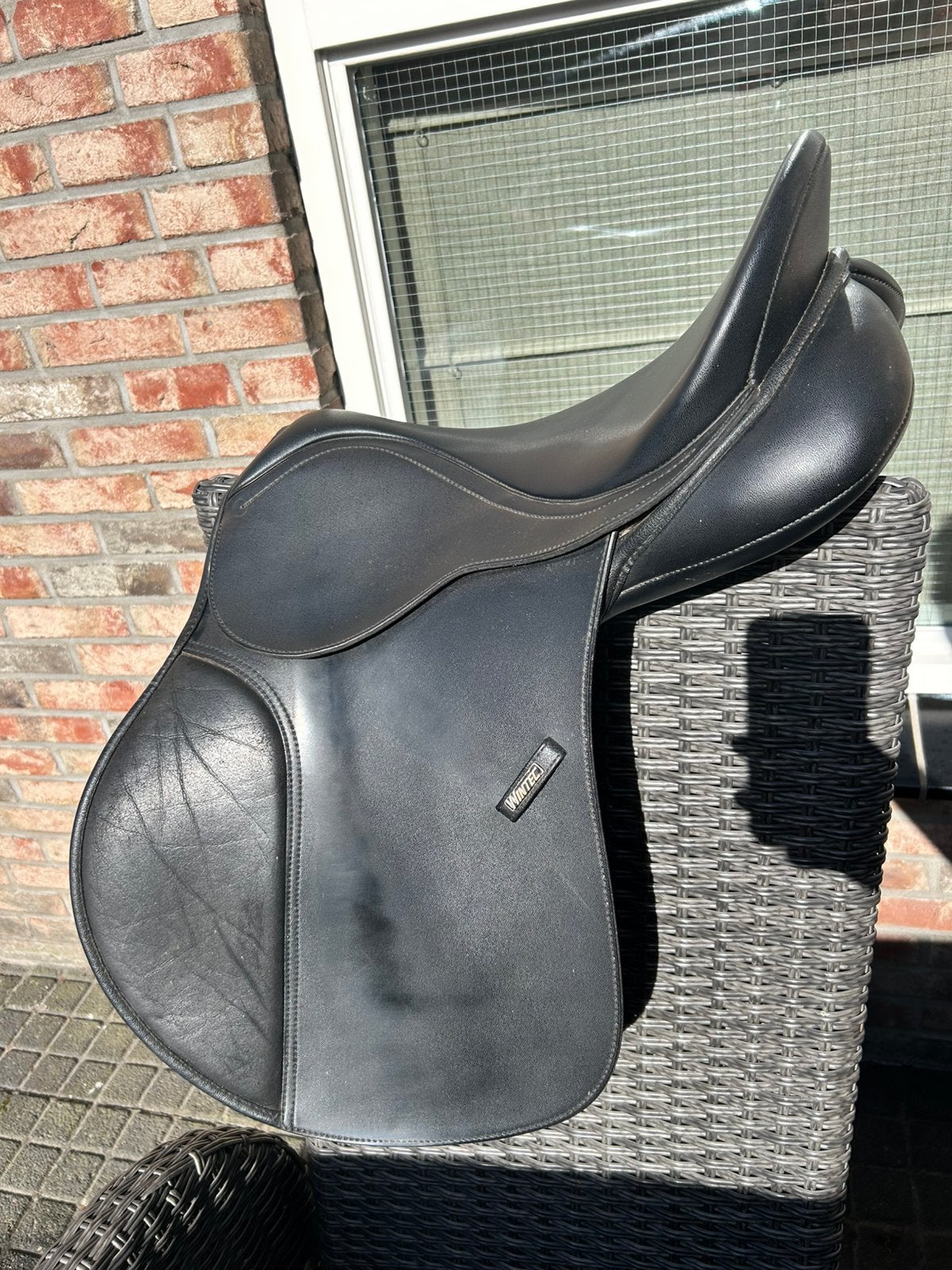 Wintec veelzijdigheidzadel, L (17.5 inch), Gebruikt, Dressuur, Thorowgood