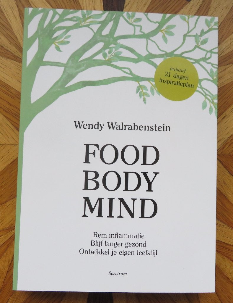FOOD BODY MIND - rem inflammatie - blijf langer gezond, Ophalen of Verzenden, Zo goed als nieuw, Gezondheid en Conditie