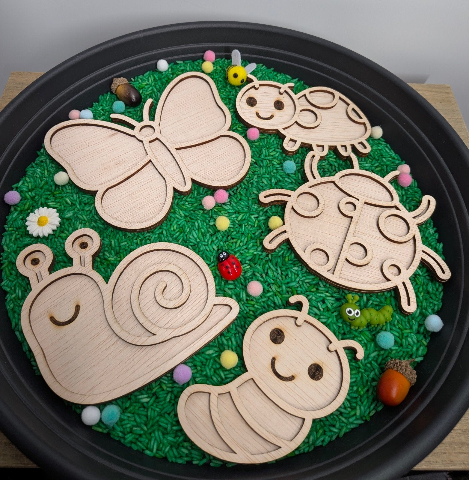 Vulvormen Beestjes - Insecten Thema Sensory Play, Onbekend, Nieuw, Ophalen of Verzenden, Onbekend