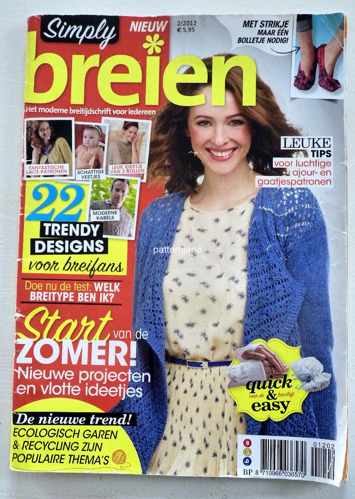 breien : 4 x Simply breien enz.  Veel moois zelf maken -, Verzenden, Gebruikt, Breien of Haken, Patroon of Boek
