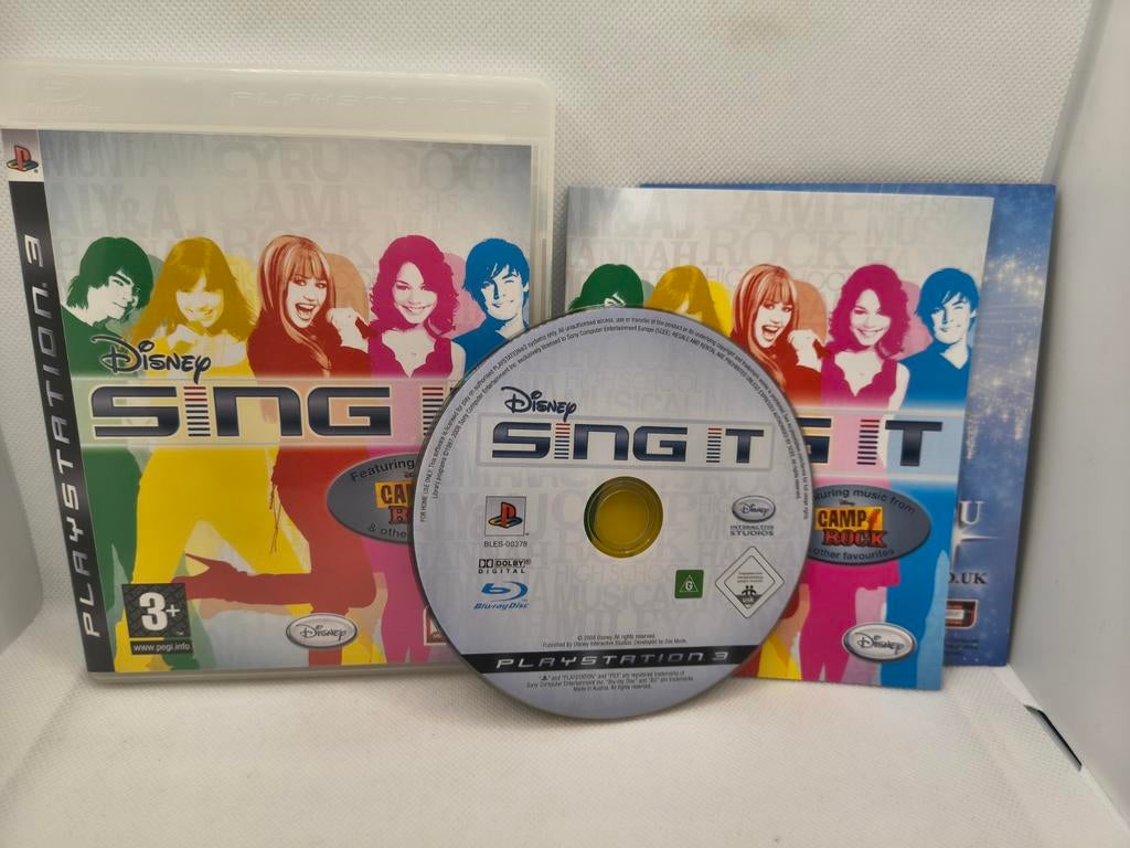 Disney sing it Playstation 3 game, Spelcomputers en Games, Games | Sony PlayStation 3, Muziek, Ophalen of Verzenden, Zo goed als nieuw