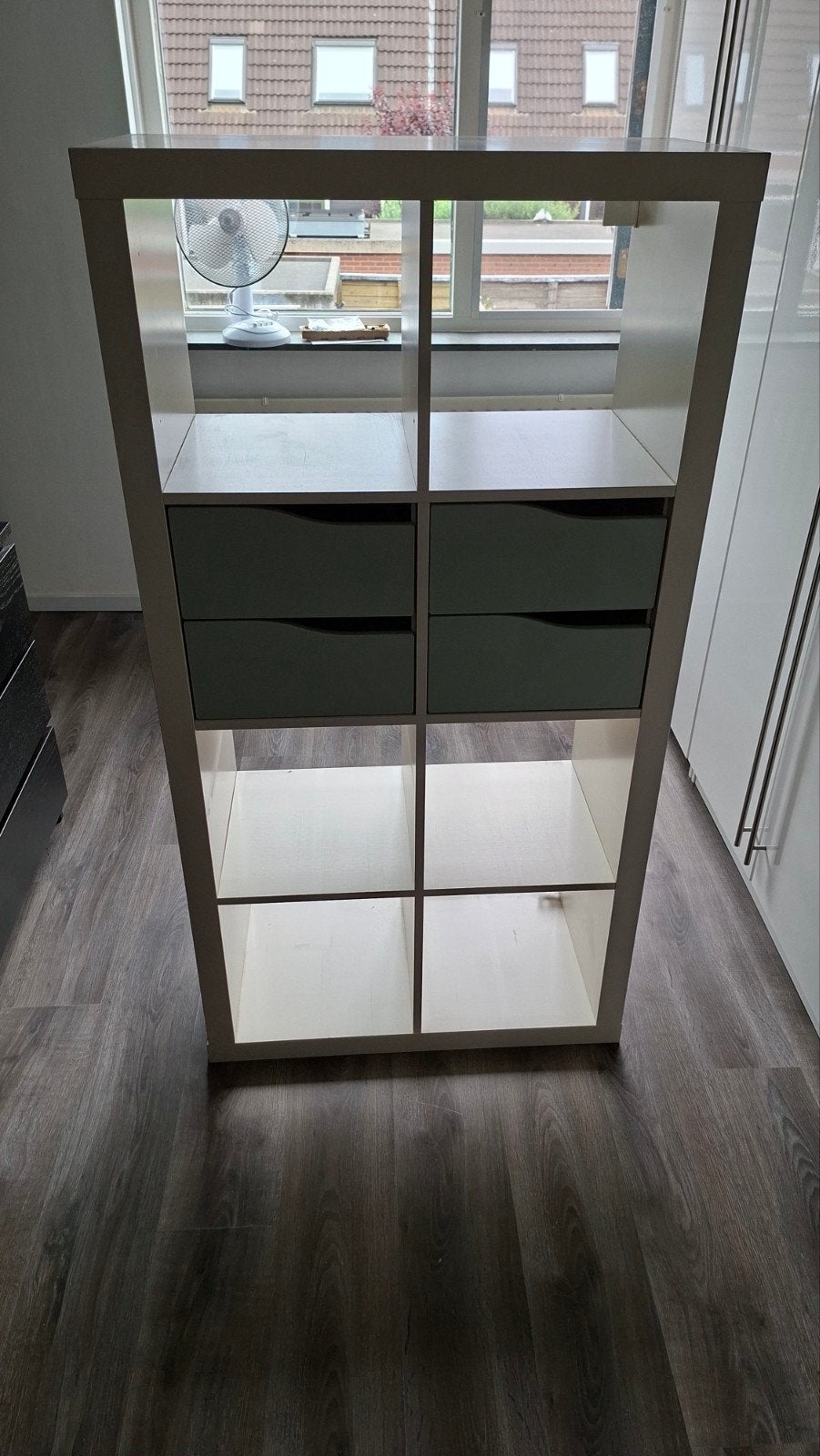 Ikea kast 8 vaks GRATIS ophalen., Ophalen, Met plank(en), Gebruikt, 50 tot 100 cm