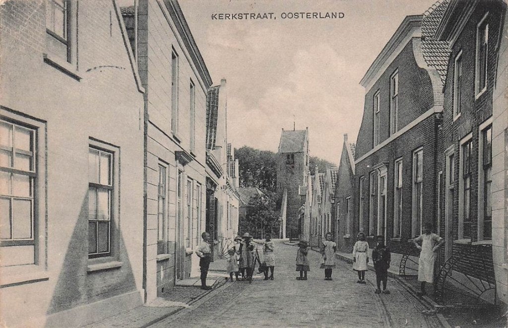 703-317-001 Kerkstraat Oosterland, Verzenden, Voor 1920, Zeeland