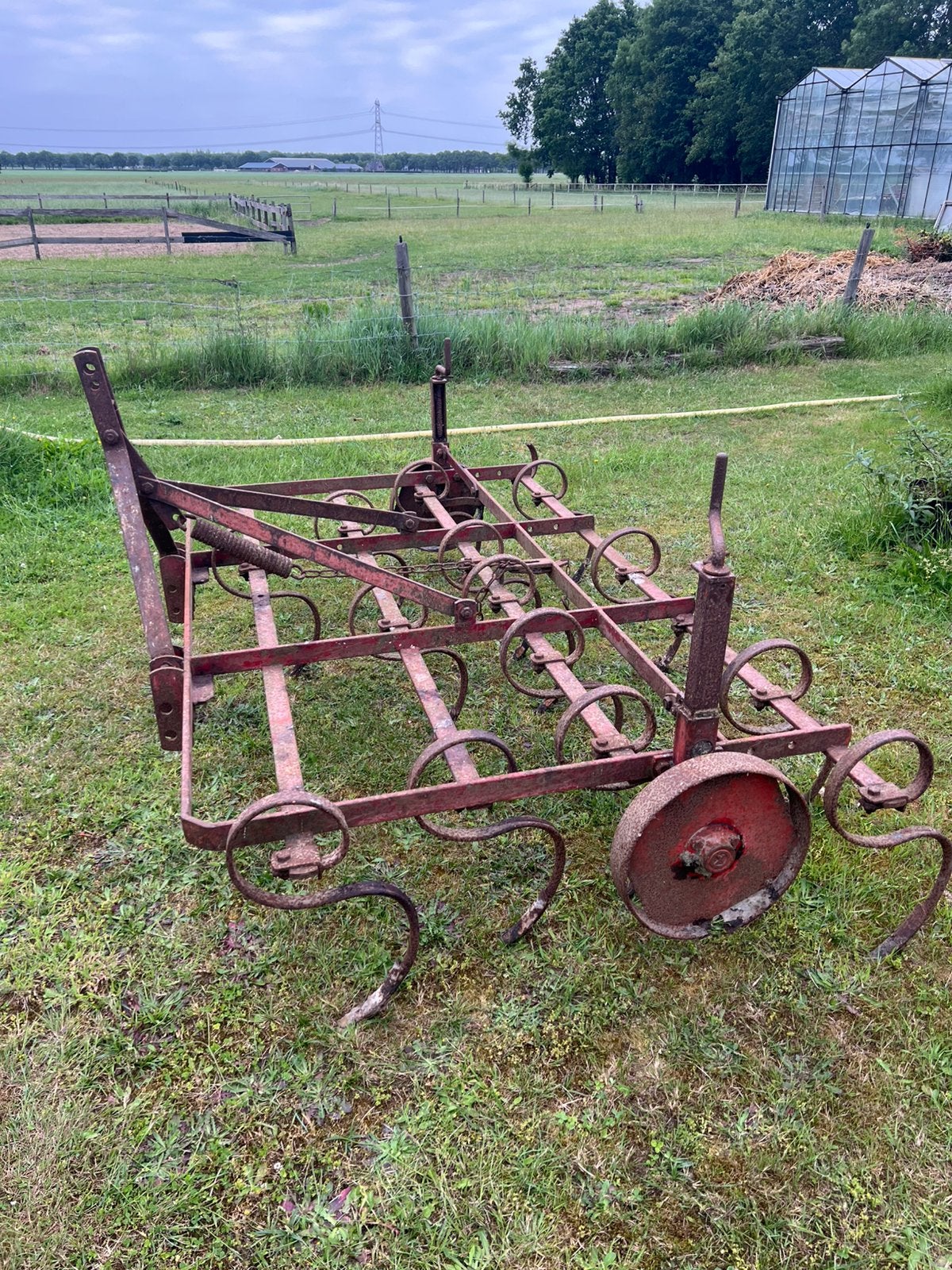 Cultivator 245x150cm, Doe-het-zelf en Verbouw, Gereedschap | Overige machines, Ophalen, Gebruikt