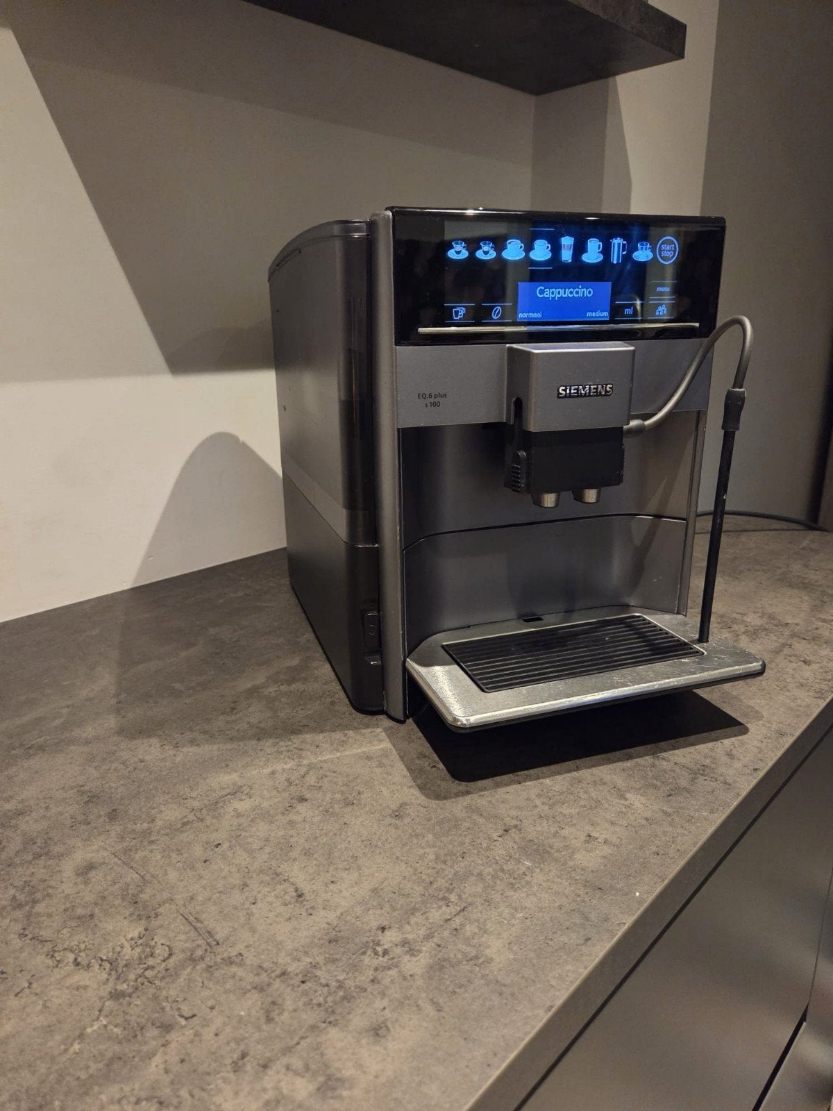Siemens EQ6 plus S100, Witgoed en Apparatuur, Koffiezetapparaten, Ophalen of Verzenden, Espresso apparaat