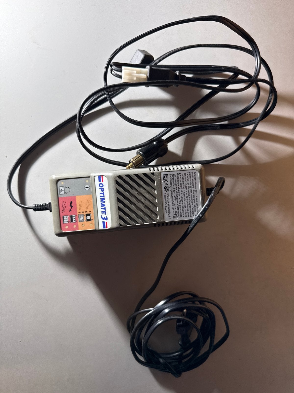 Optimate 3 Acculader voor motor, Gebruikt, Universele onderdelen