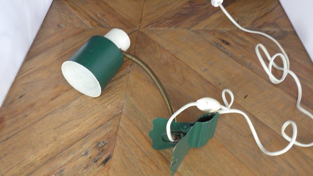 jaren '60 Hala Zeist knijplamp, Huis en Inrichting, Lampen | Tafellampen, Overige typen, Gebruikt, Vintage, Meerkleurig