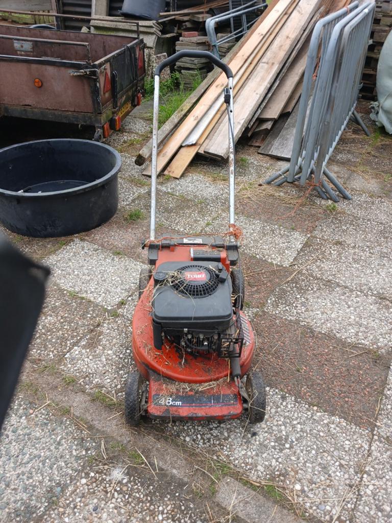 Te koop loop of sloop Toro grasmaaier  ., Tuin en Terras, Grasmaaiers, Ophalen of Verzenden, Gebruikt