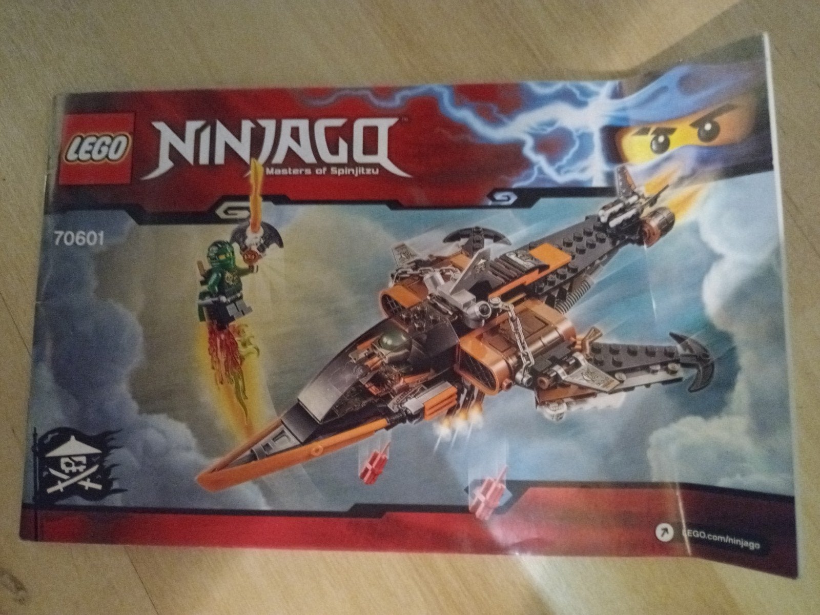 Lego Ninjago 70601 Sky Shark., Ophalen of Verzenden, Zo goed als nieuw
