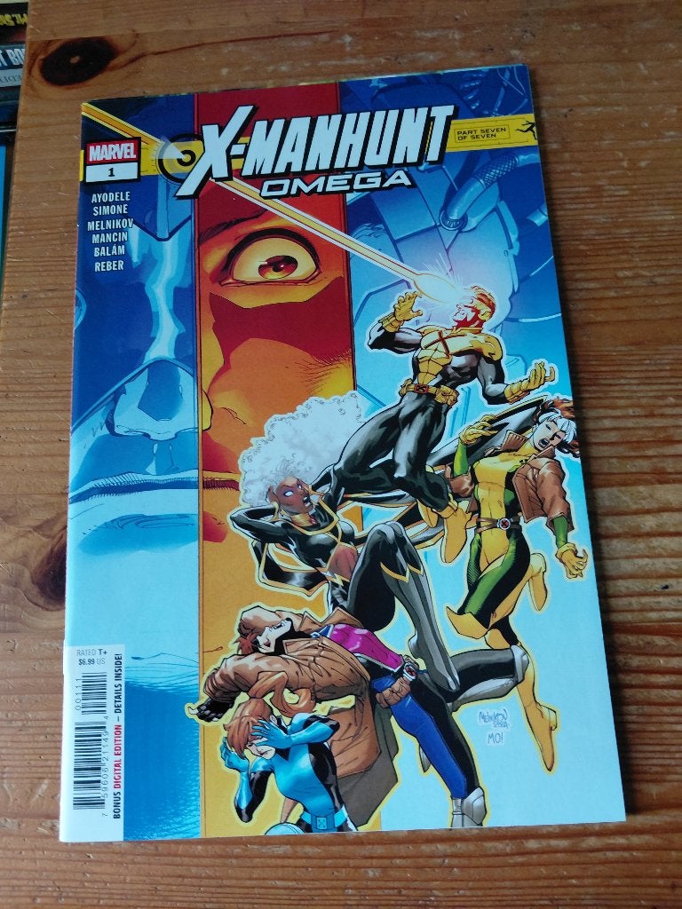 X-manhunt omega #1, Amerika, Nieuw, Ayodele/Simone, Ophalen