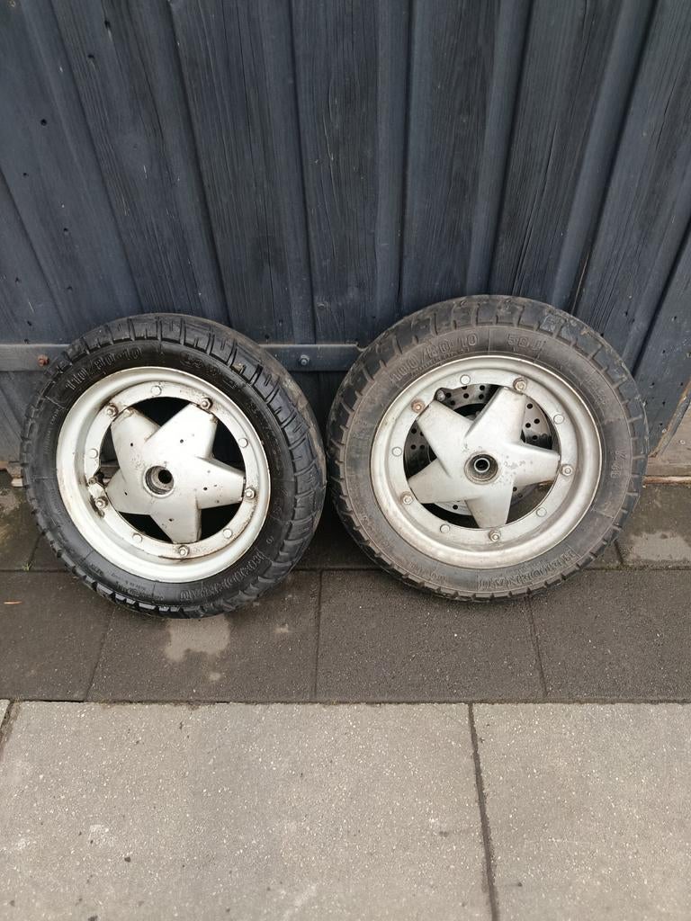 SKR Velgenset met zo goed als nieuwe Braking remschijf, Ophalen of Verzenden, Zo goed als nieuw, Overige typen, Overige merken