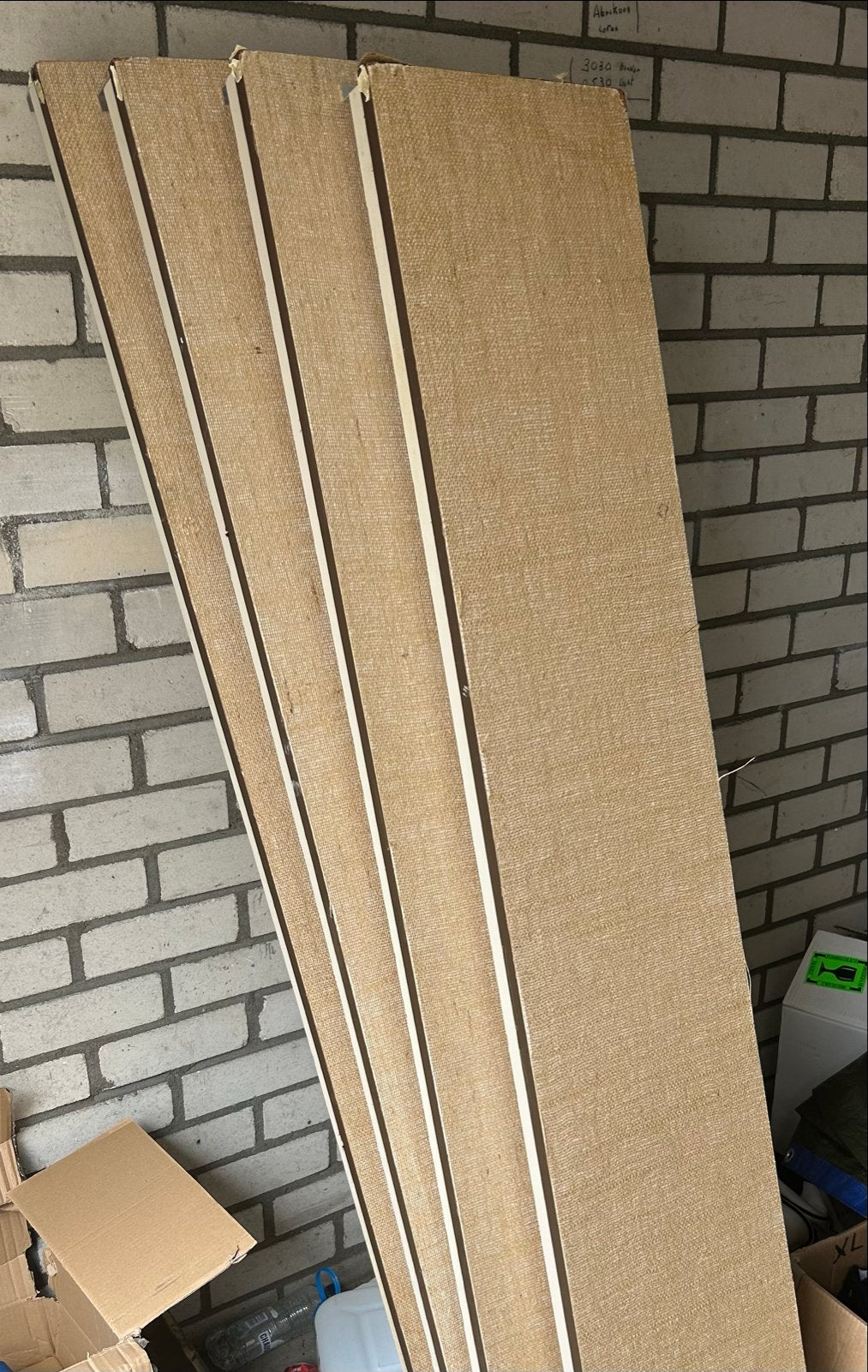4 Geluidspanelen - Gebruikt, maar functioneel, Gebruikt, Overige typen, Minder dan 60 watt, Ophalen