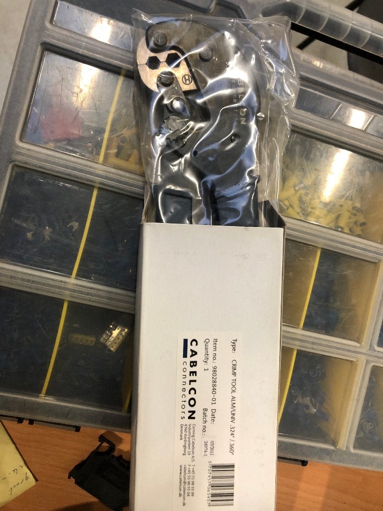 Cabelcon Krimptang 324" /.360", Doe-het-zelf en Verbouw, Gereedschap | Handgereedschap, Ophalen, Nieuw