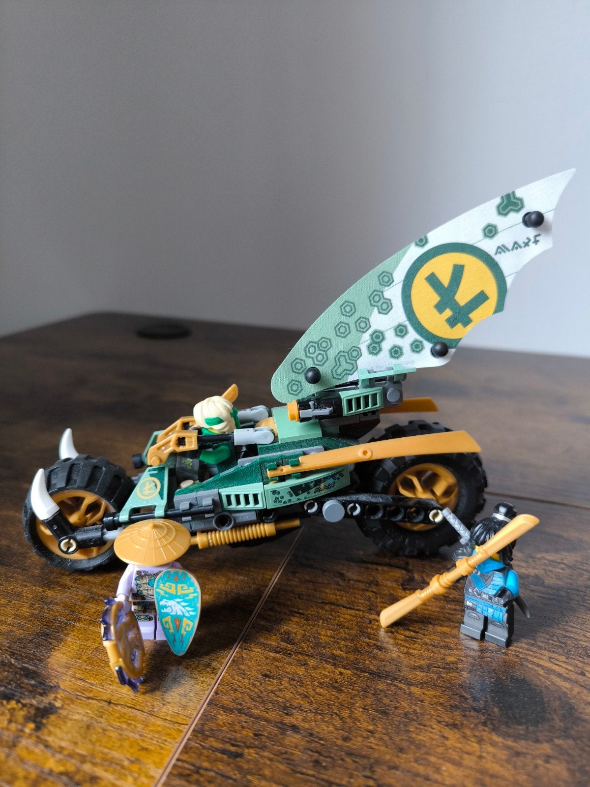 Lego Ninjago 71745 Lloyd's Jungle Chopper Bike, Ophalen of Verzenden, Zo goed als nieuw