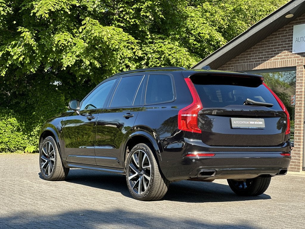 Volvo XC90 2.0 T8 Recharge | AWD | Black Edition | 7-zits |, Auto's, 4 cilinders, 1969 cc, 320 pk, Zwart