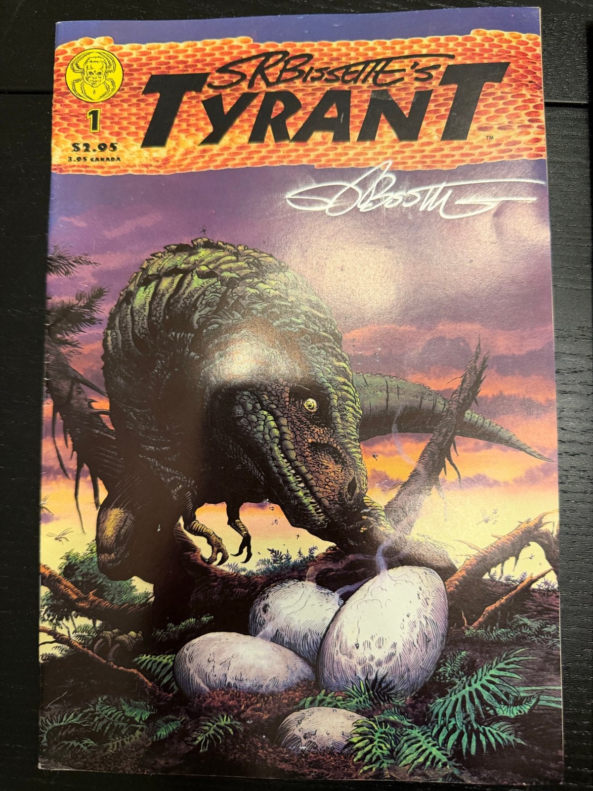 Comics Tyrant 1-4  4x gesigneerd SR Bisette 1994/1995, Complete serie of reeks, Ophalen of Verzenden, Zo goed als nieuw, Amerika