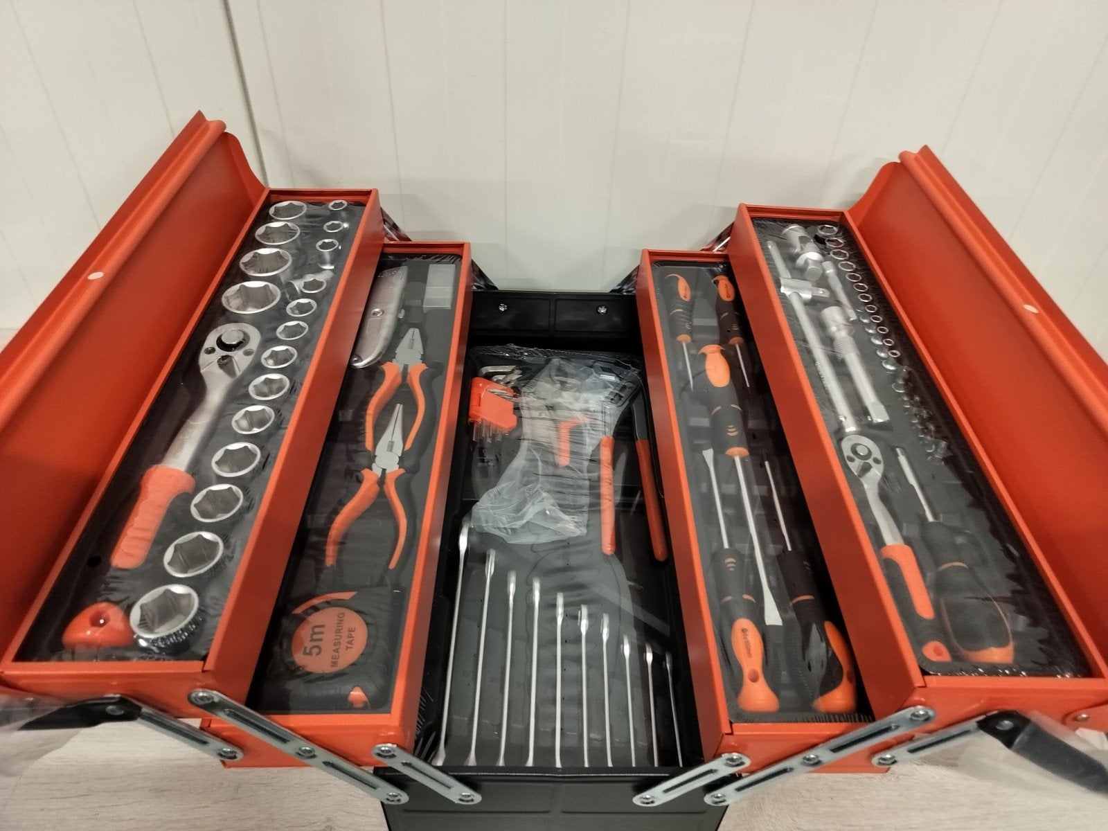 F-Tools gereedschapkist - 85-dlg - robuuste stalen kist ., Ophalen, Nieuw, Overige typen, Overige merken