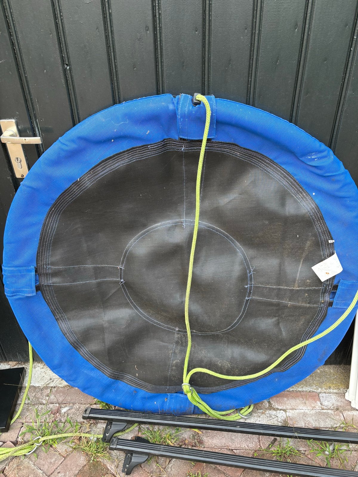 Blauwe schommelschotel voor kinderen, Ophalen of Verzenden, Gebruikt, Schommel