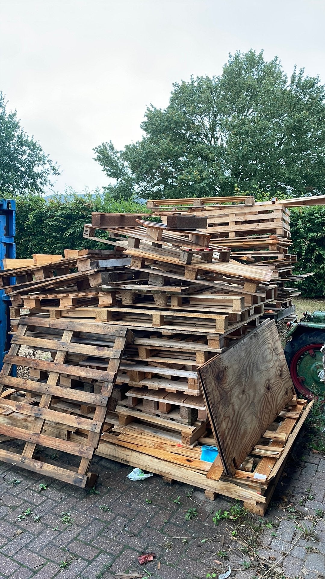 Gratis pallethout, 3 tot 6 m³, Ophalen