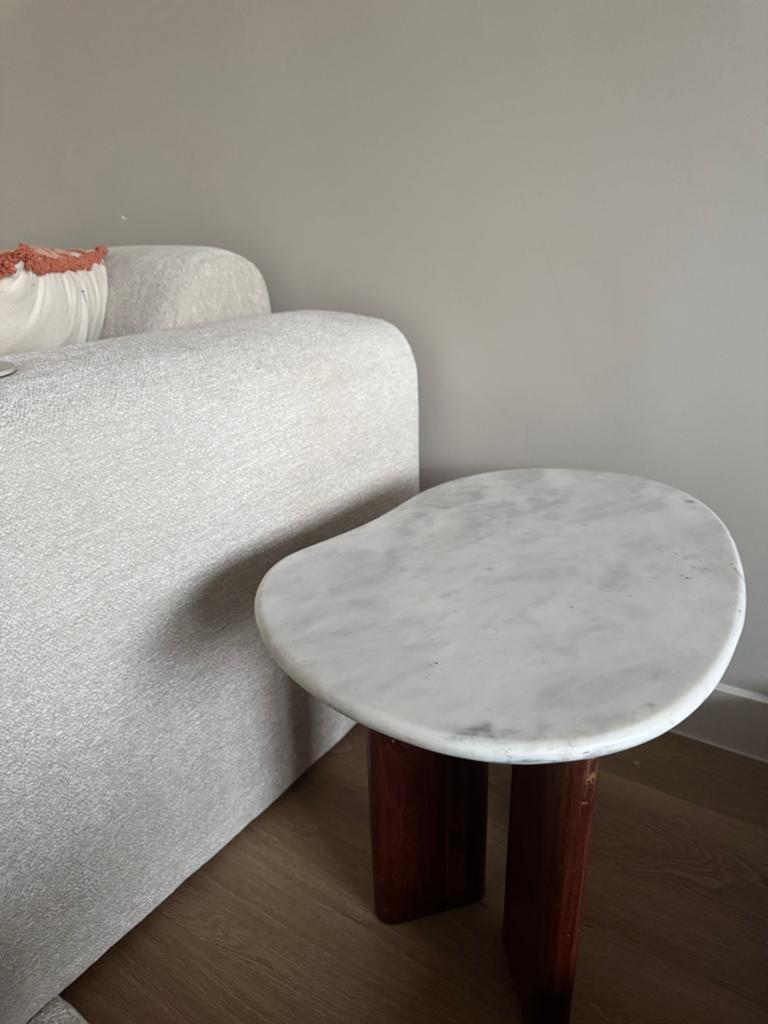 Sissy-Boy marmeren salontafel, Ophalen of Verzenden, Zo goed als nieuw, Rechthoekig, Minder dan 55 cm