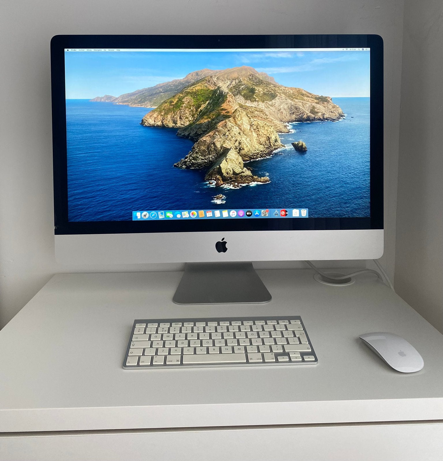 Imac 27 inch, Computers en Software, Apple Desktops, Ophalen, Gebruikt, IMac, 3 tot 4 Ghz
