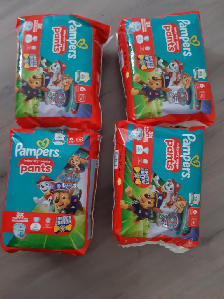 Pampers luierbroekjes Maat 6, Ophalen, Nieuw