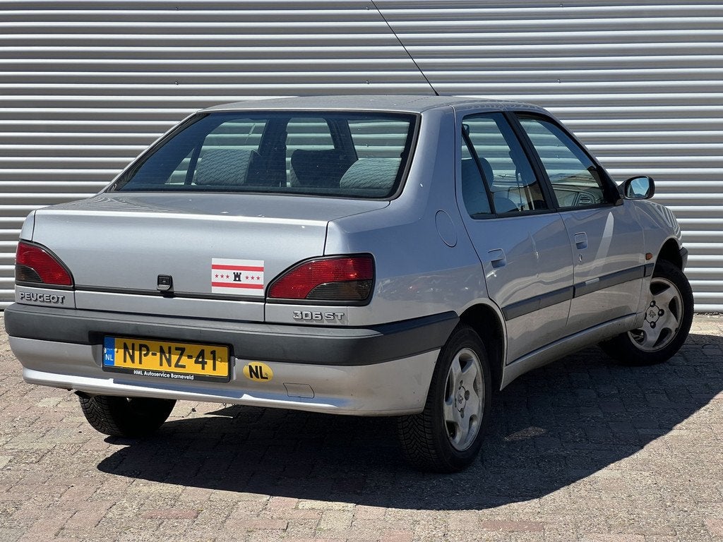 Peugeot 306 1.6 ST | Nieuw Binnen | Uniek | APK 12-12-2026 |, Voorwielaandrijving, Zwart, Origineel Nederlands, Bedrijf