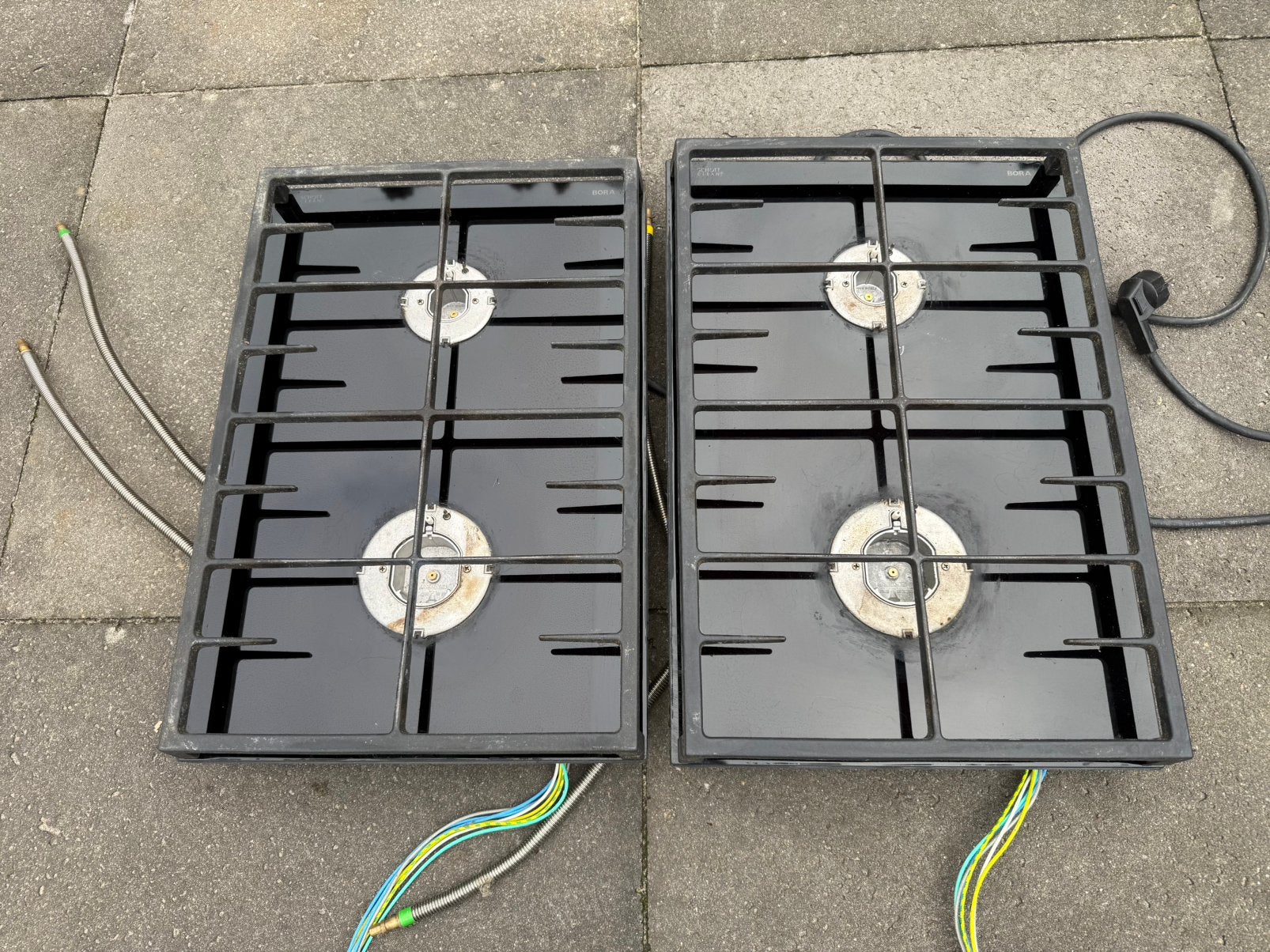 Bora professional PG 11 gaskookplaten 2.0, Ophalen, Gebruikt, 4 kookzones, Inbouw