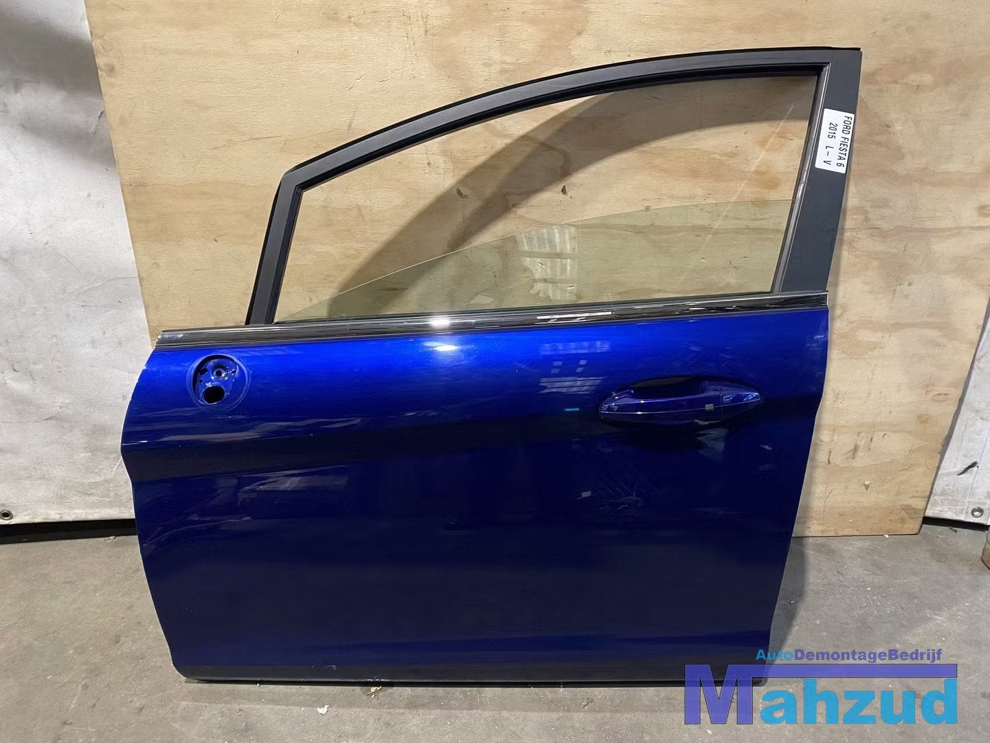 FORD FIESTA 6 blauw links voor deur portier 2008-2017, Auto-onderdelen, Carrosserie en Plaatwerk, Gebruikt, Deur, Info@ford.com