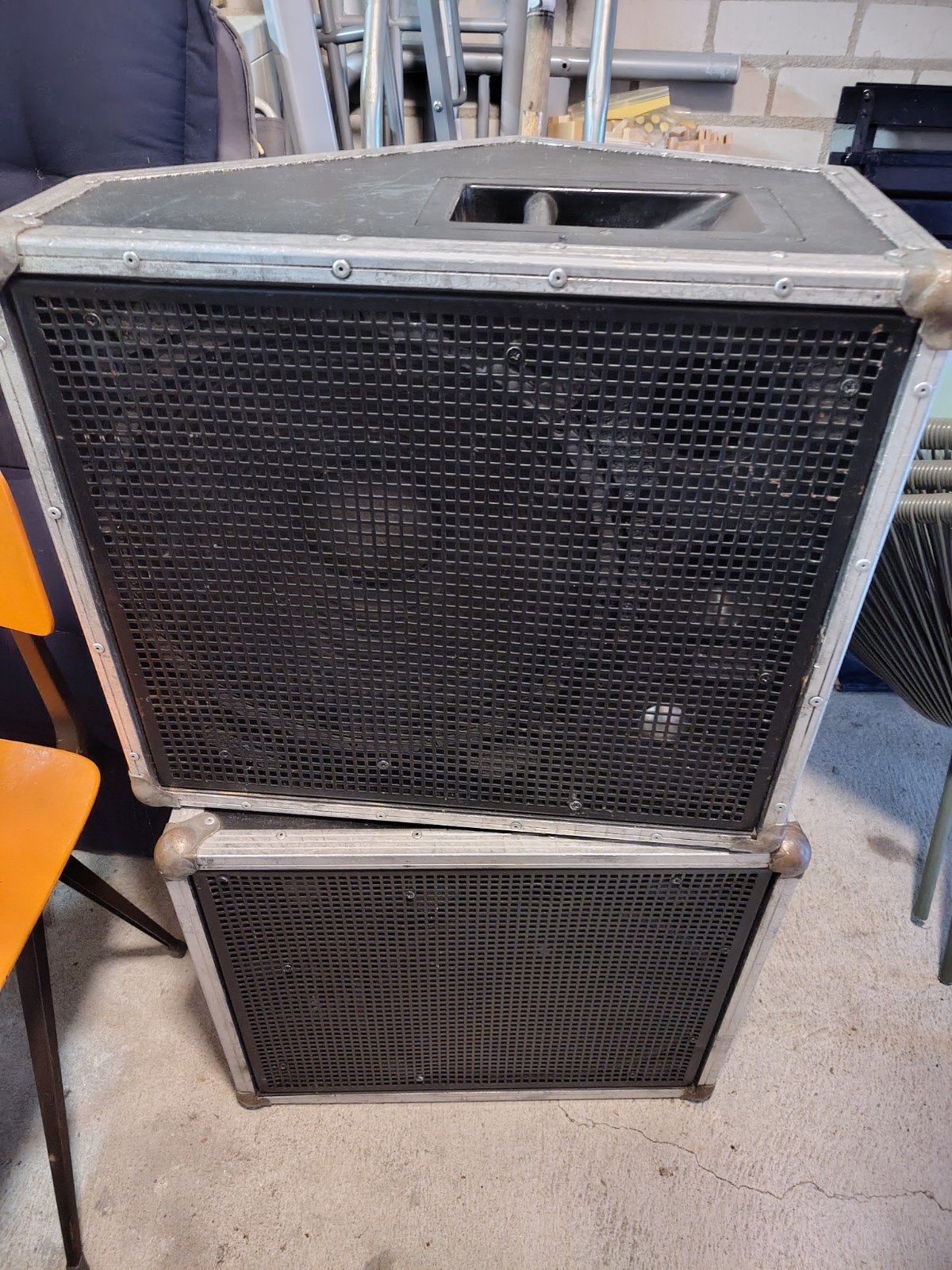 Superdegelijke 3-weg speakers EV 15 inch, Ophalen, Gebruikt