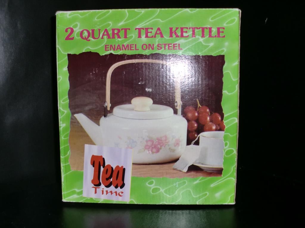 stalen thee ketel, Ophalen of Verzenden