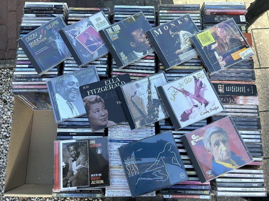 Jazz cd Collectie - Jazz CD verzameling -  1000 stuks, Ophalen, Gebruikt, Jazz, Album