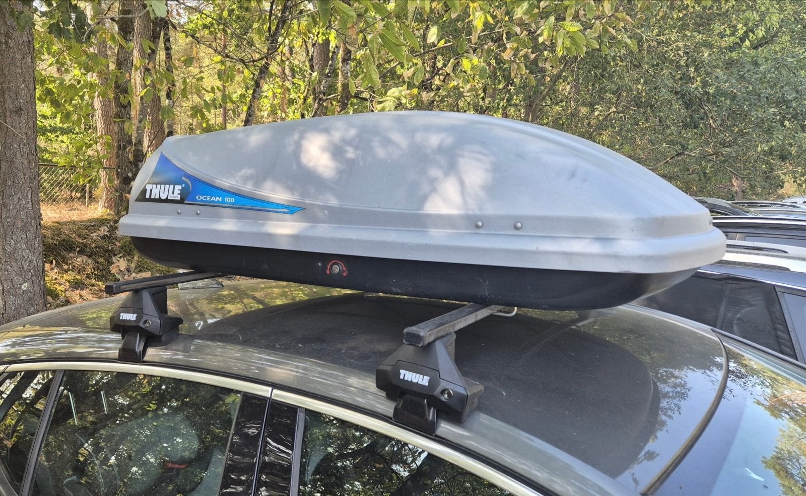 Thule Ocean 100 Dakkoffer, Auto diversen, Dakkoffers, Ophalen, Gebruikt