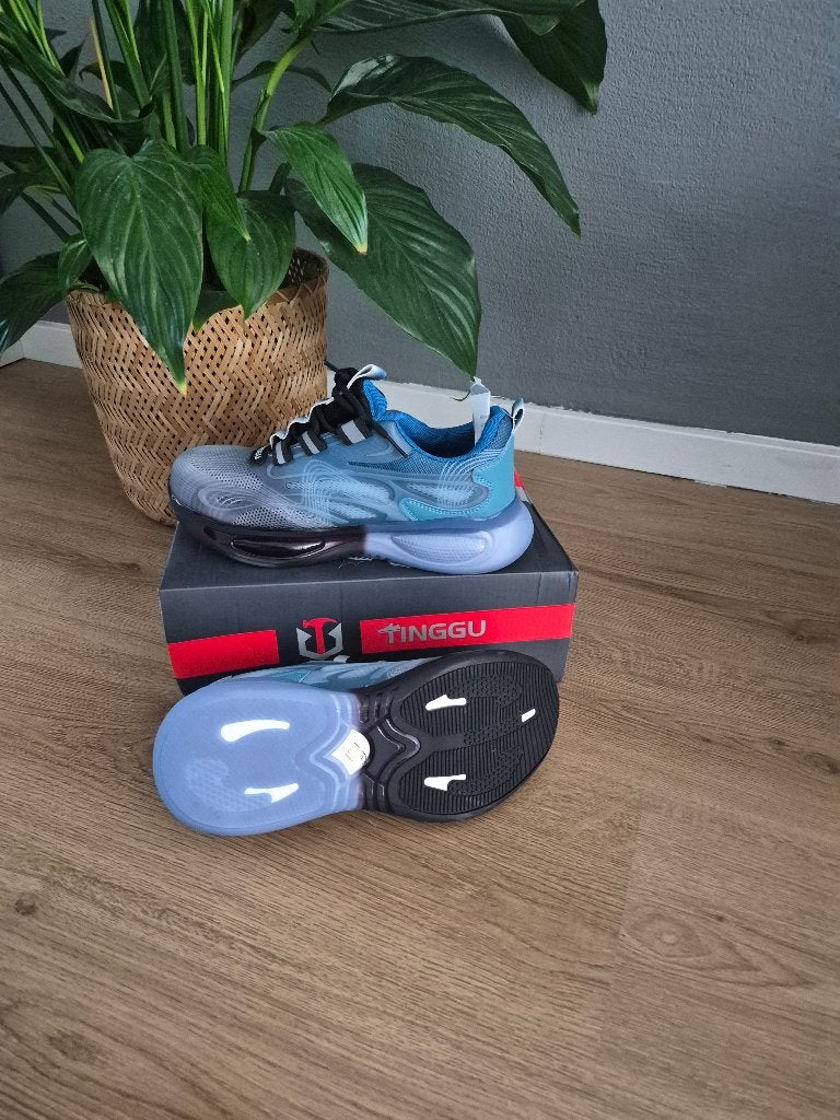 Werkschoenen – Blauwe Safety Sneaker – Stalen Neus | Maat 40, Ophalen of Verzenden, Nieuw