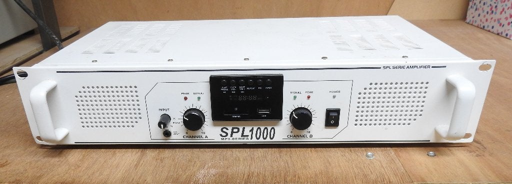 versterker plus boxen, Zo goed als nieuw, 120 watt of meer, Stereo, Ophalen