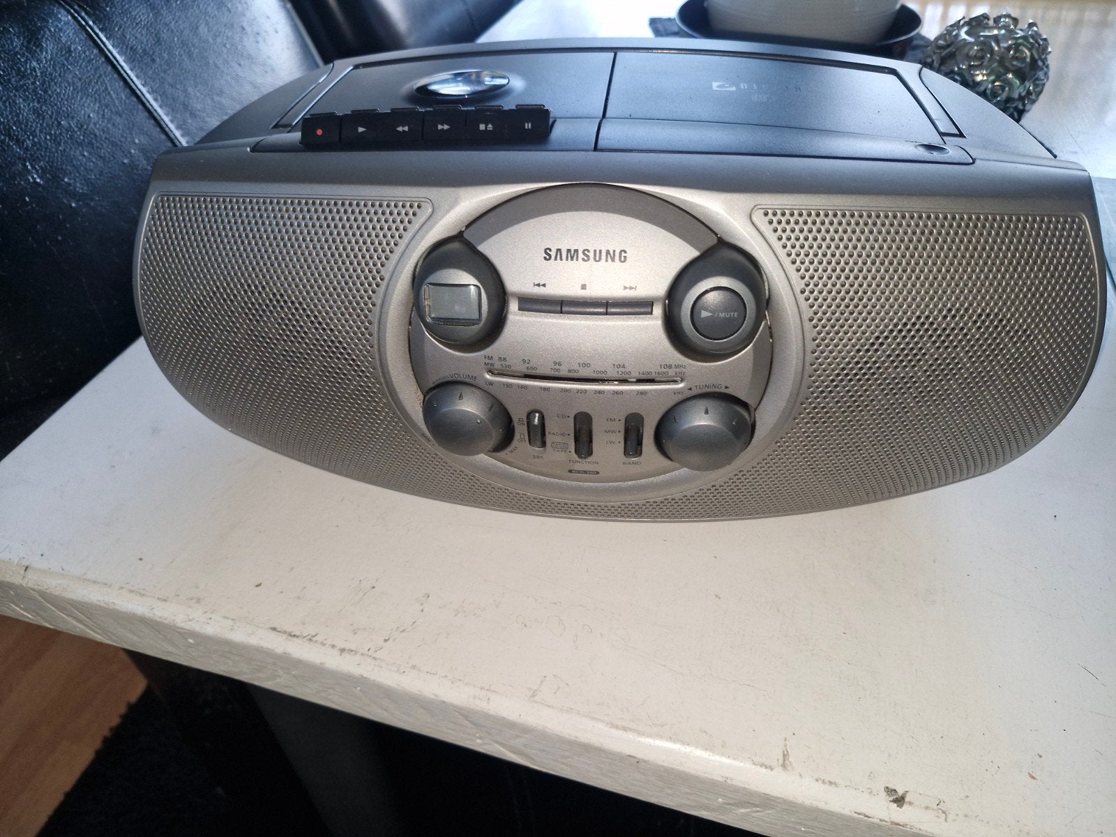 Samsung CD-speler met radio en cassette, Ophalen of Verzenden, Gebruikt, Overige merken, Met radio