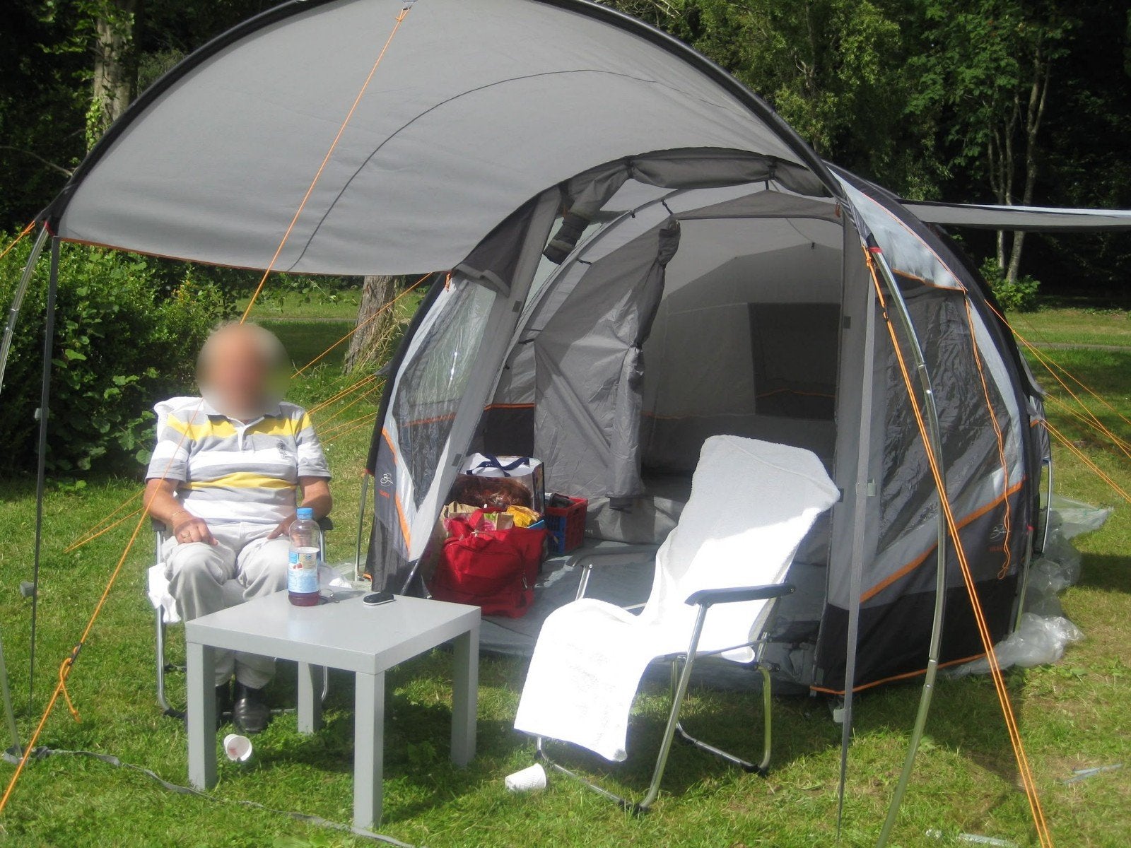 Bardani tent, Ophalen, Zo goed als nieuw