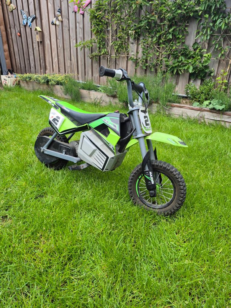 Elektrische crossmotor voor kinderen - Razor SX350, Ophalen, Gebruikt