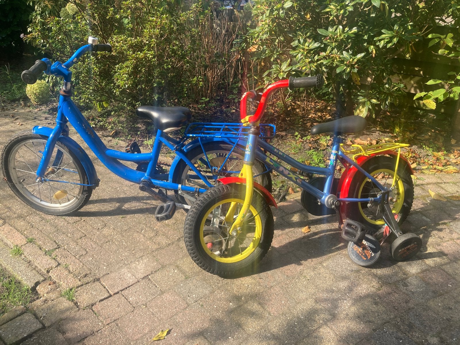 Peuter en kleuter fietsjes met zijwieltjes, Ophalen, Gebruikt, Minder dan 16 inch, Zijwieltjes