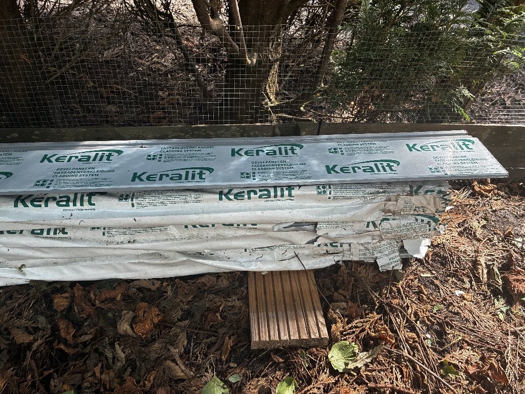 Keralit gevelbekleding, Ophalen, Nieuw, Overige materialen, Minder dan 20 mm