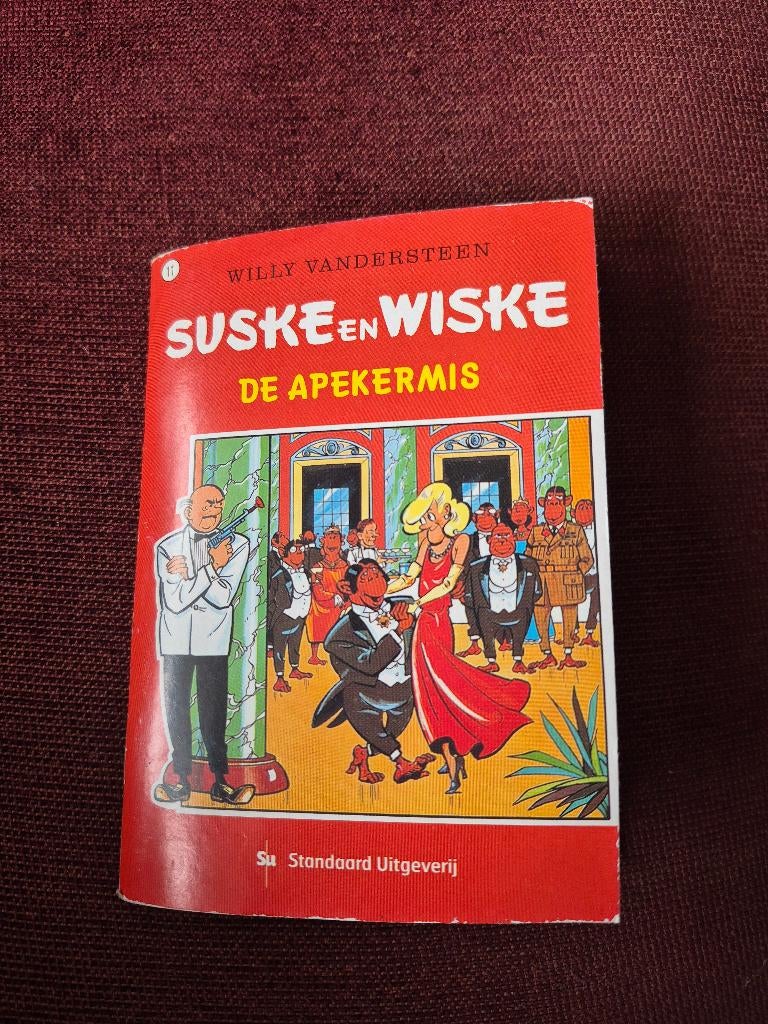 Suske en Wiske Mini - De Apekermis (nr. 11), Boeken, Stripboeken, Gelezen, Willy Vandersteen, Eén stripboek, Ophalen of Verzenden